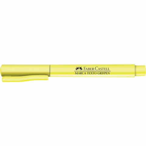 Caneta marca texto Grifpen Amarelo - Faber-Castell